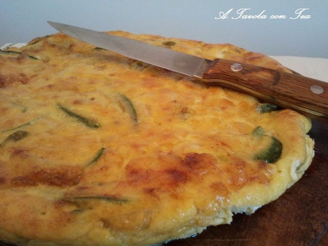 Frittata di asparagi al forno