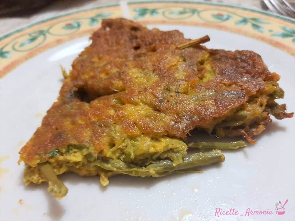 Frittata di asparagi selvatici