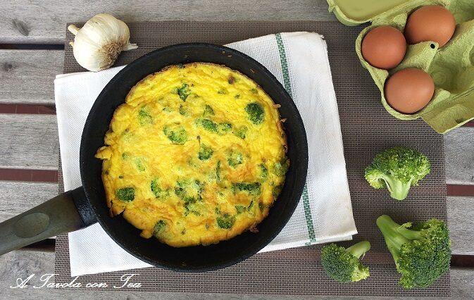 Frittata di broccoli e patate
