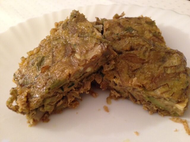Frittata di carciofi al forno