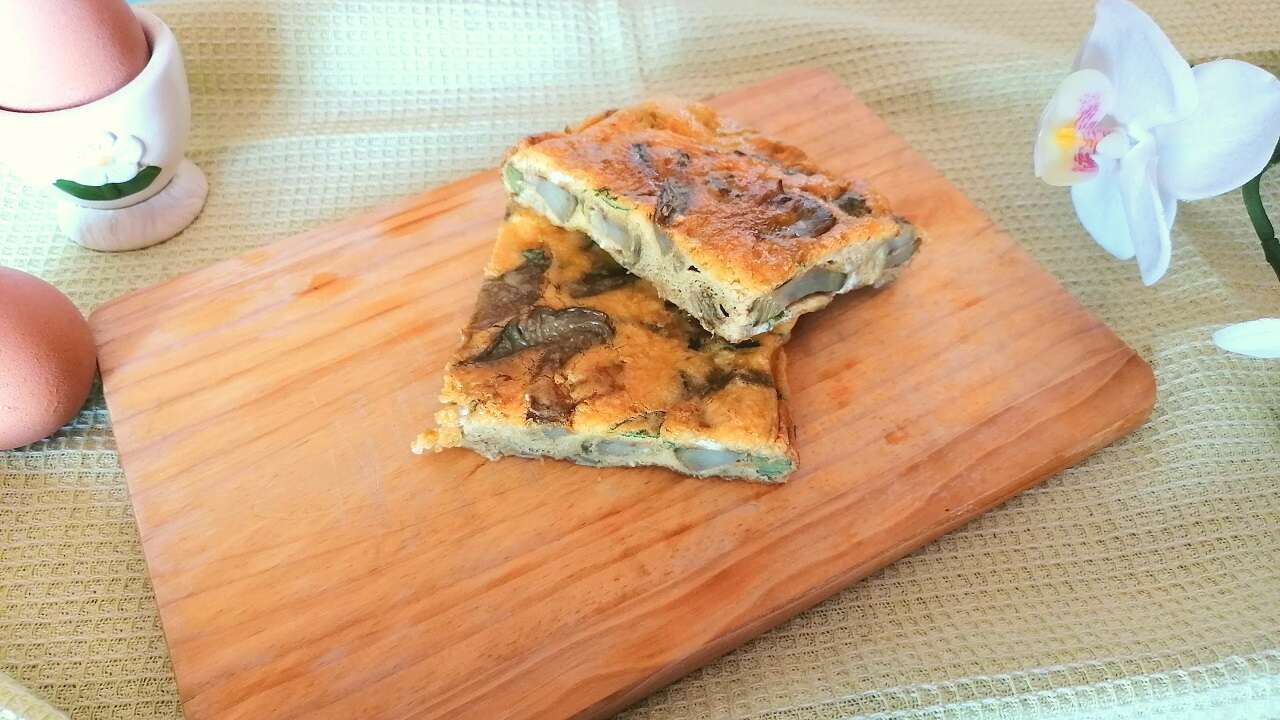 Frittata di carciofi light, al forno