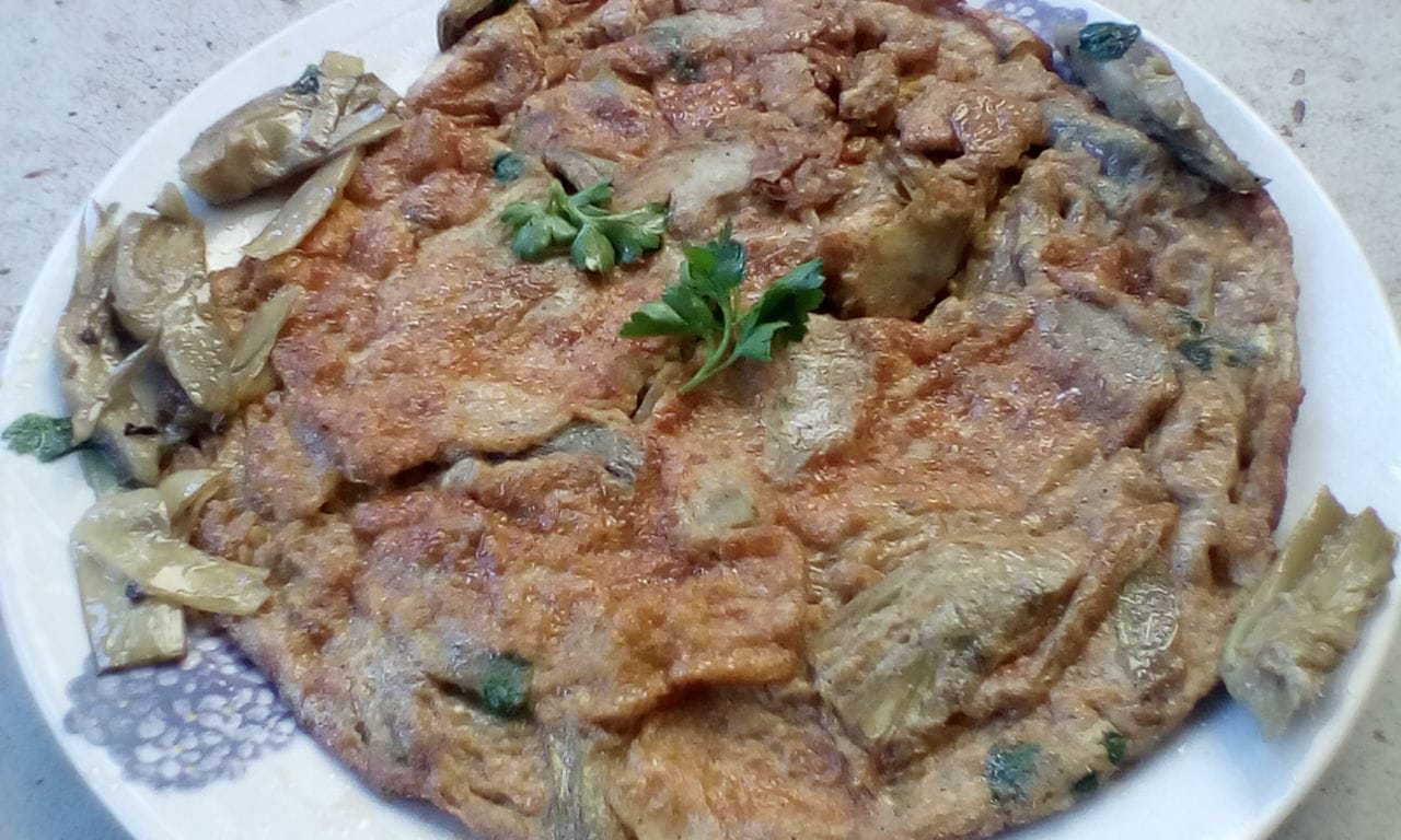 Frittata di carciofi