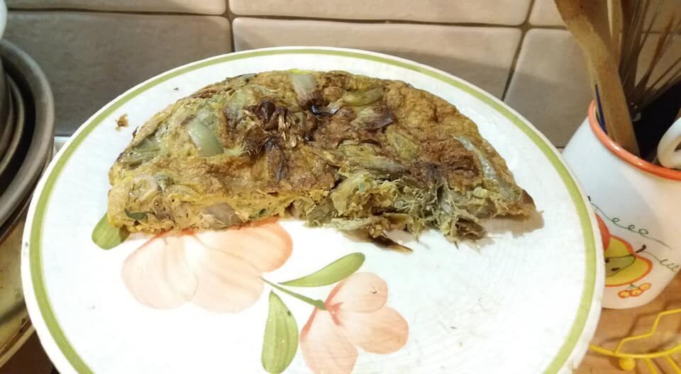 Frittata di carciofi
