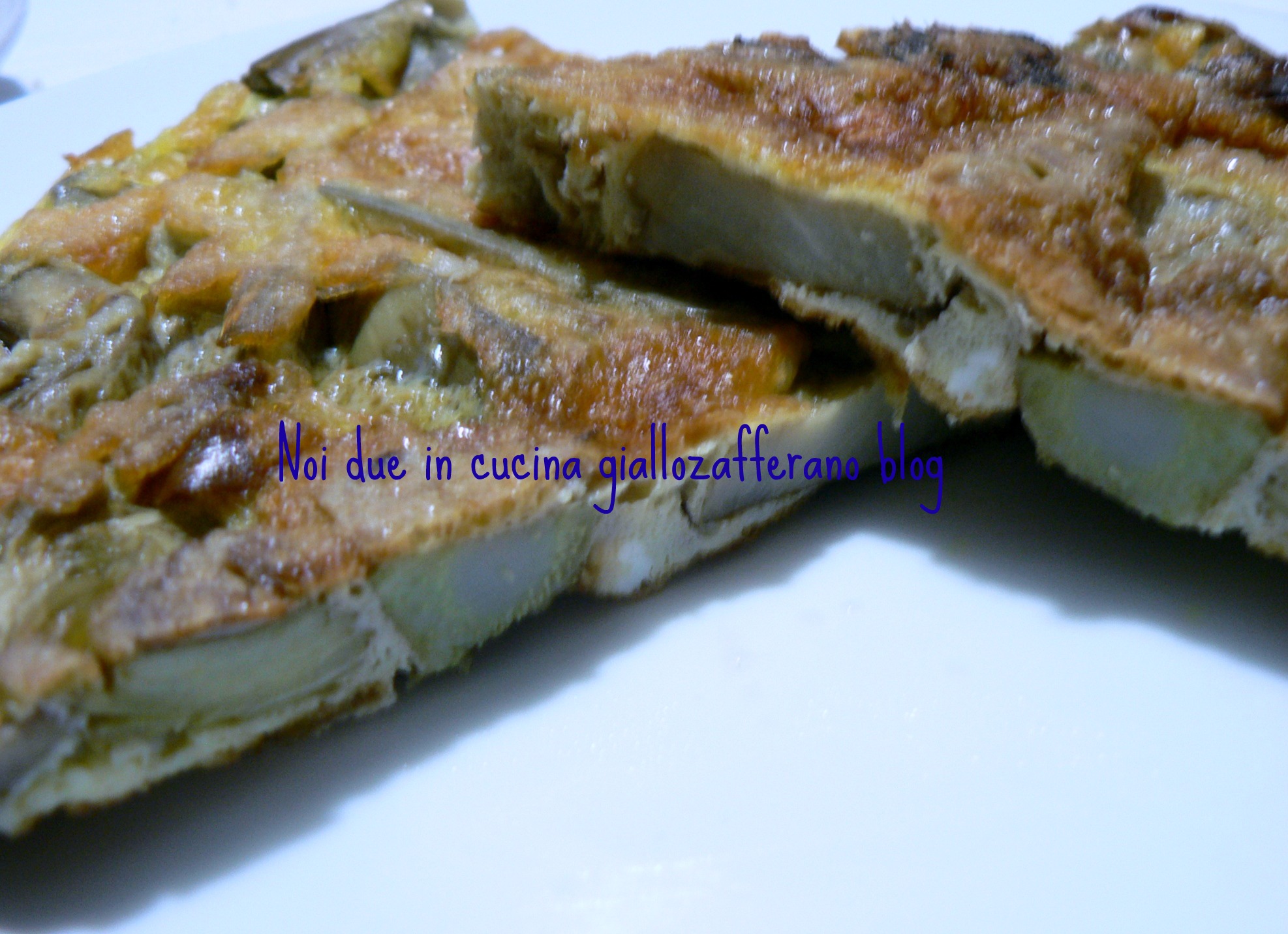 Frittata di carciofi-ricetta veloce