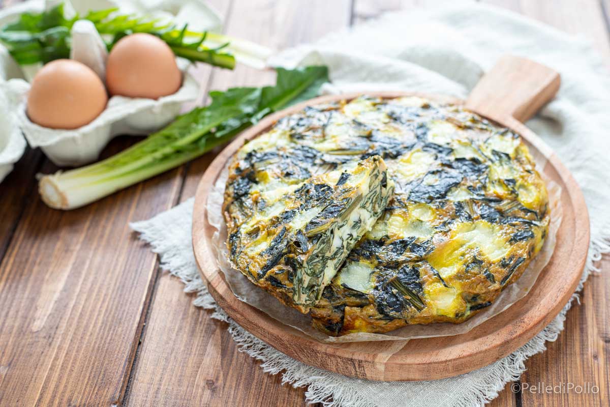 Frittata di cicoria al forno