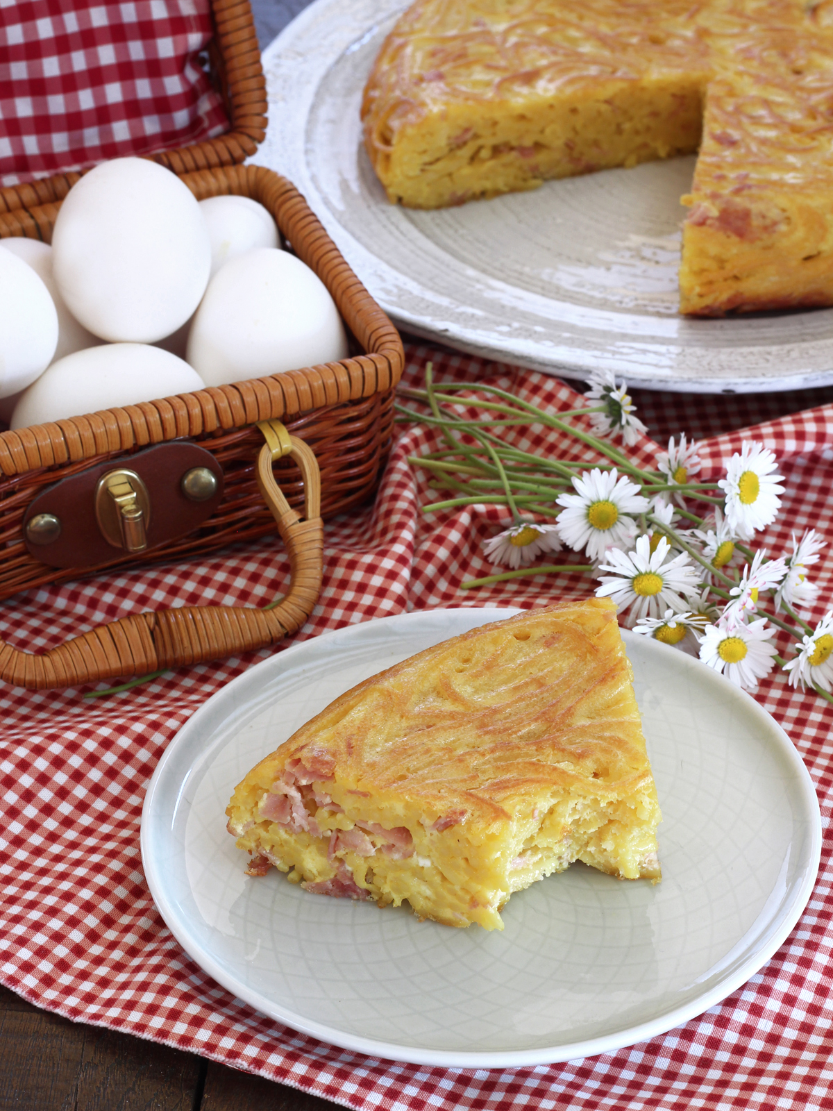 Frittata di maccheroni (spaghetti)