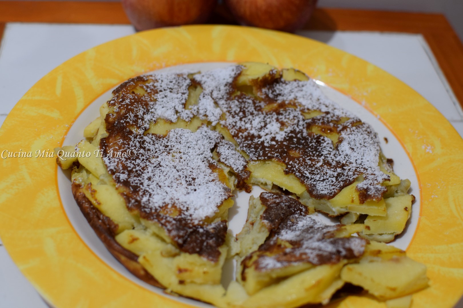 Frittata di mele, cuneo
