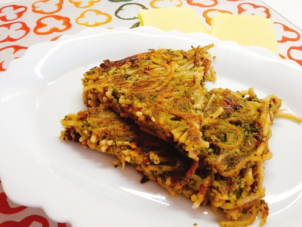Frittata di pasta alle castagne