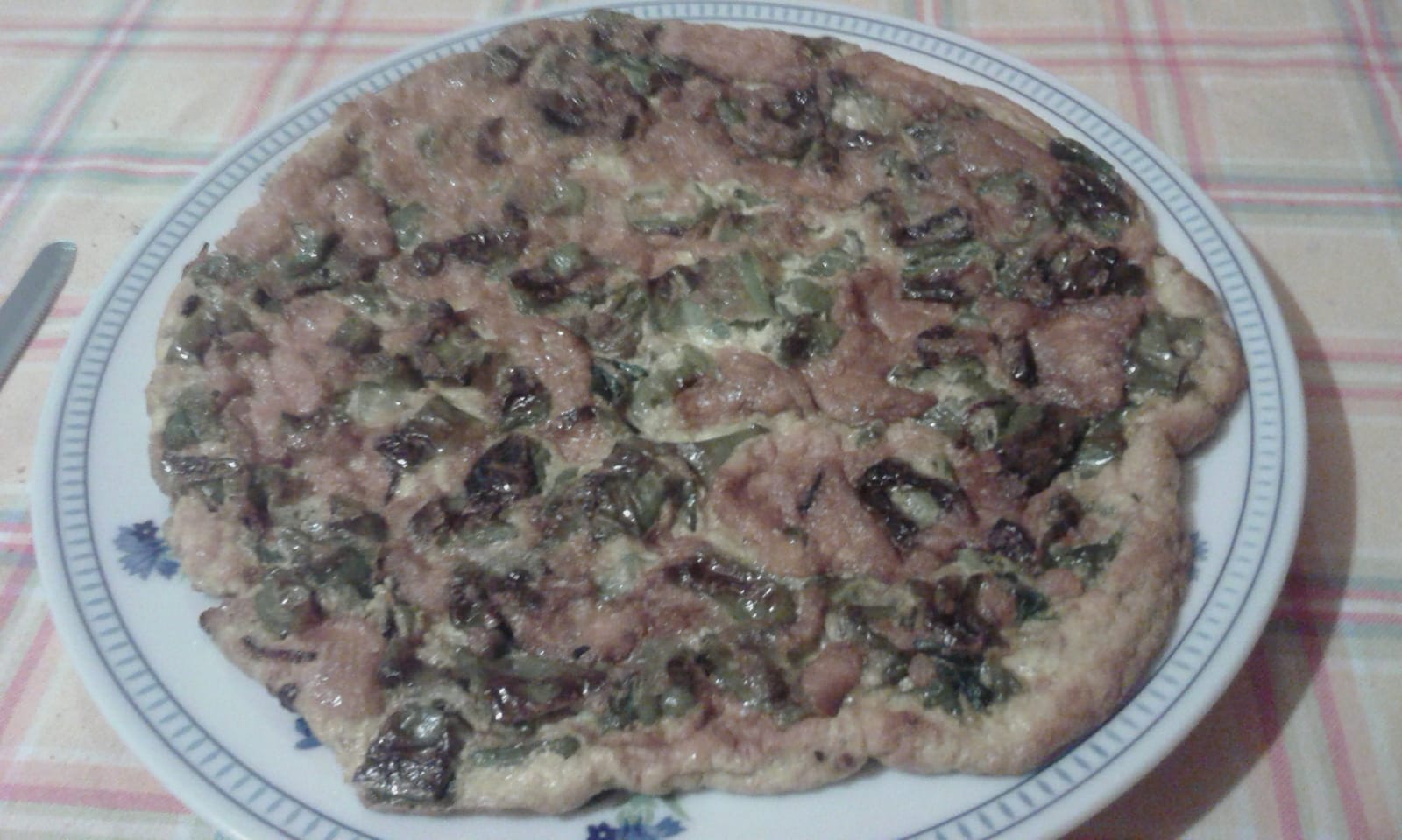 Frittata di peperoncini verdi