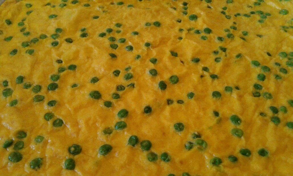Frittata di piselli