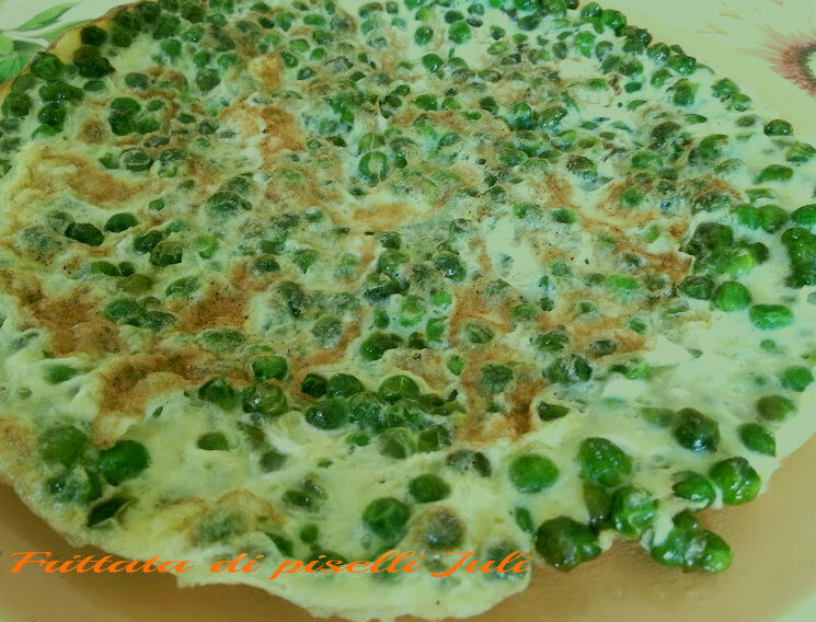 Frittata di piselli