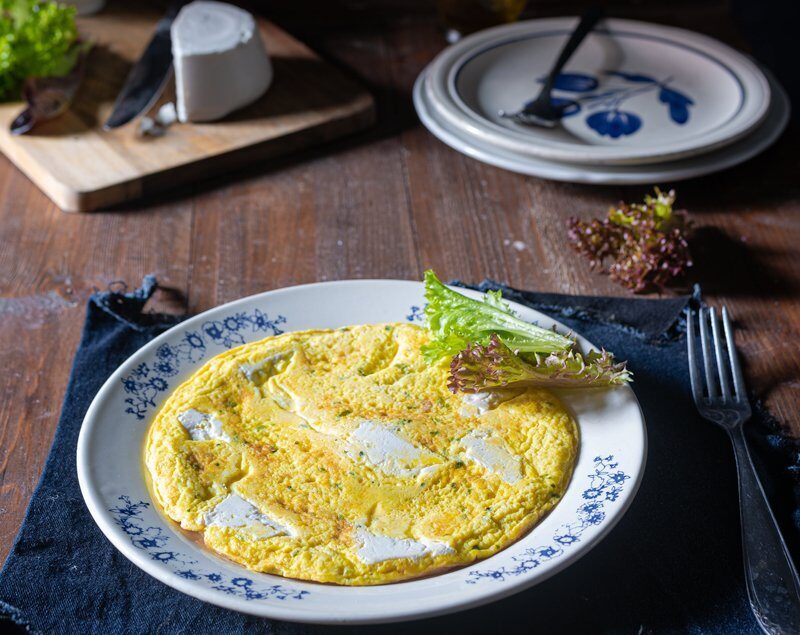 Frittata di ricotta siciliana