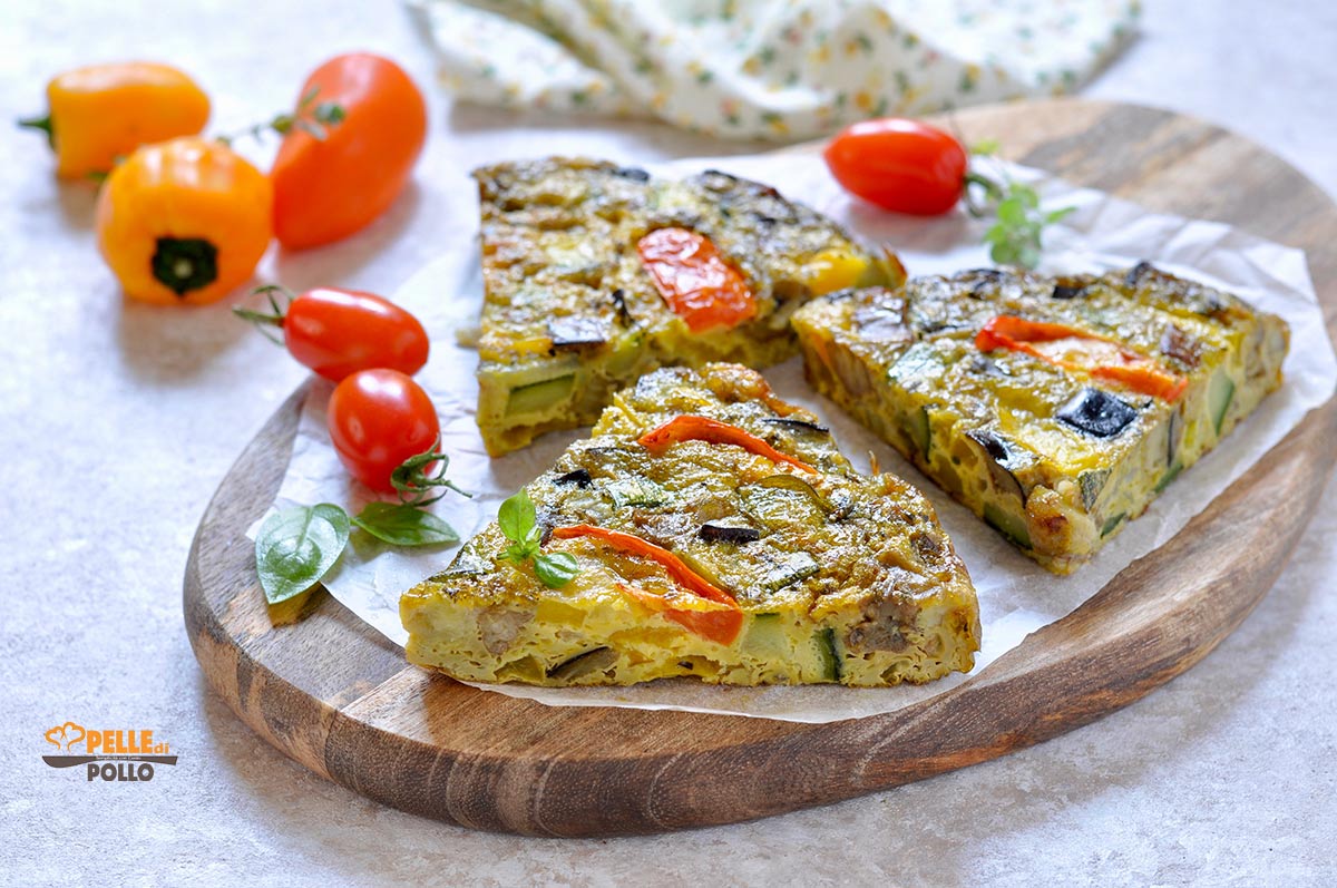 Frittata di verdure semplicissima al forno