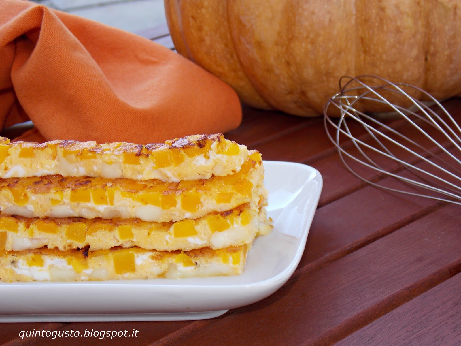 Frittata di zucca