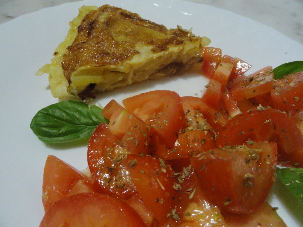 Frittata patate e cipolle