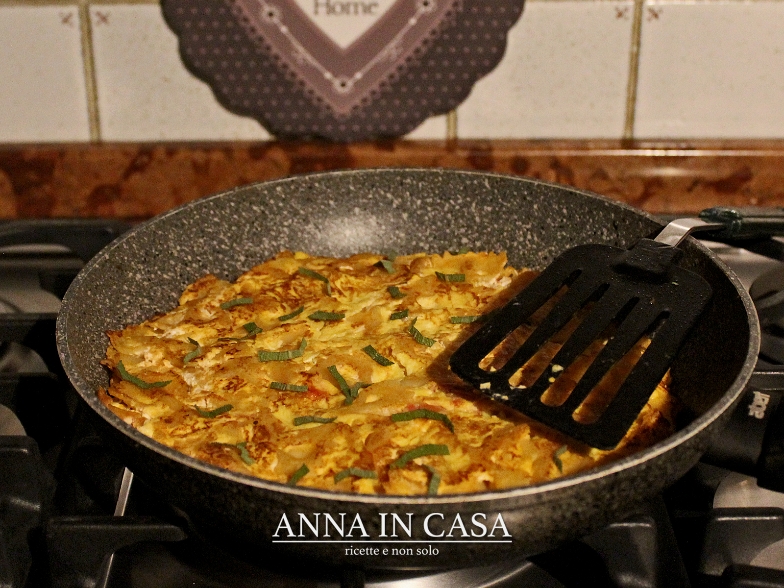 Frittata semplice con patate