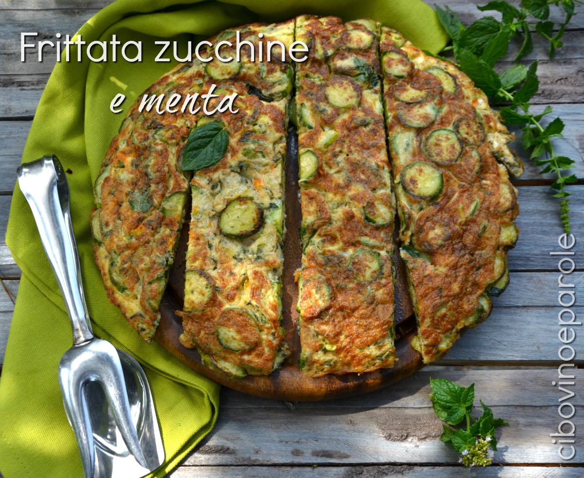 Frittata zucchine e menta