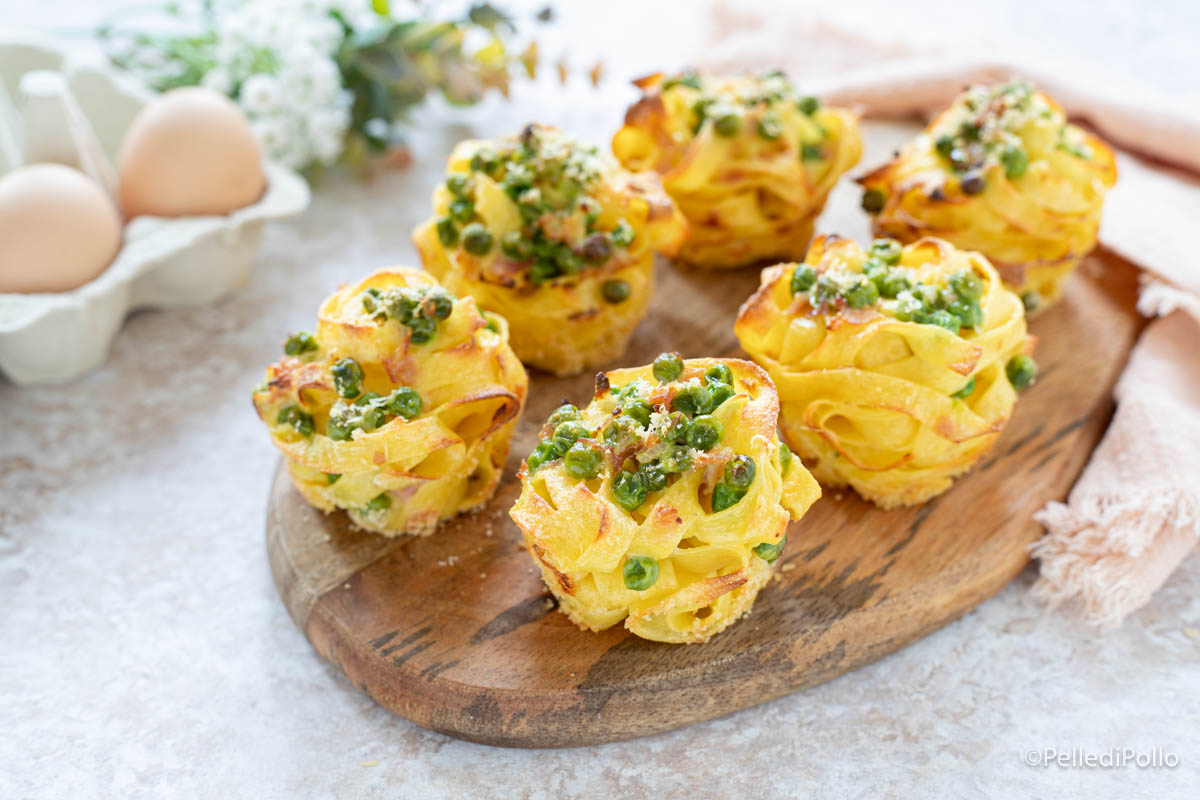 Frittatine di pasta al forno