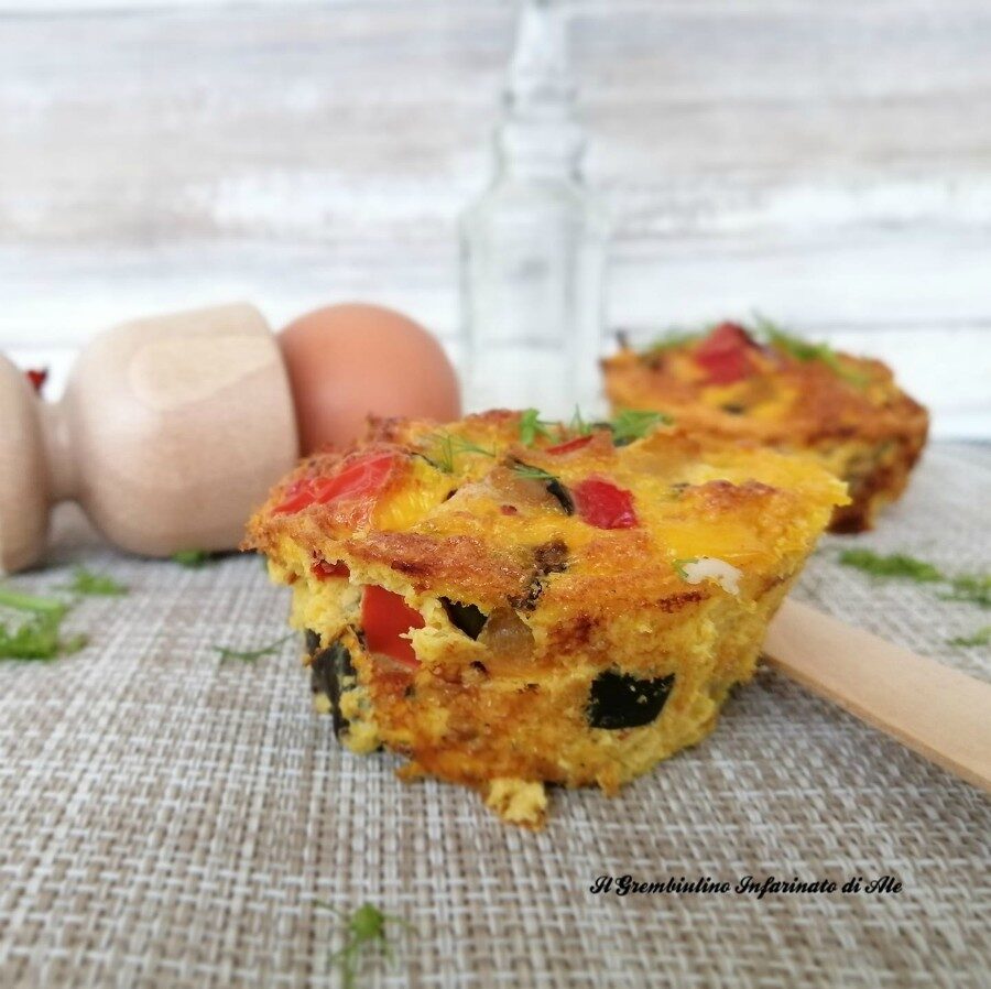 Frittatine muffin alle verdure