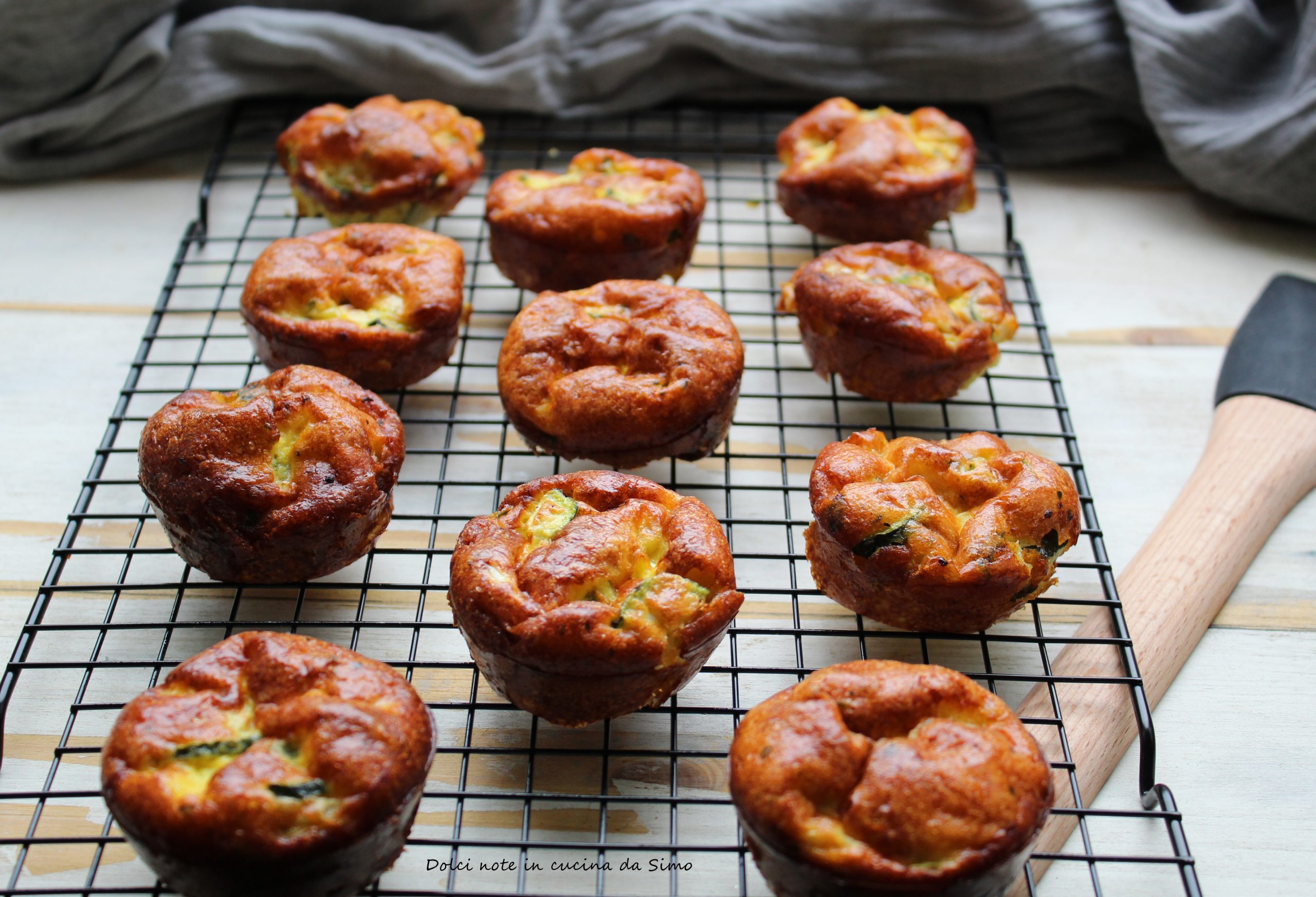 Frittatine muffin con le zucchine