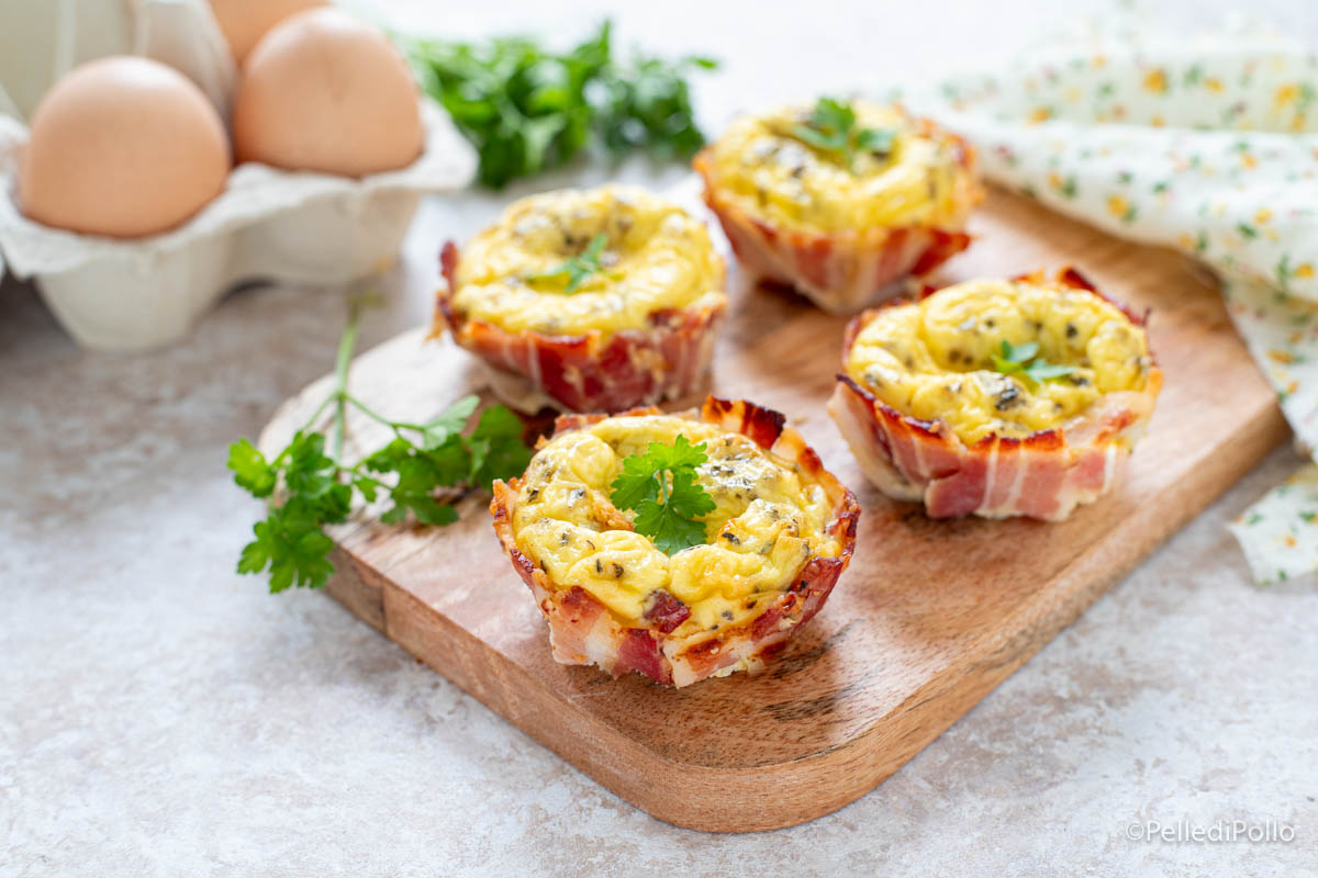 Frittatine nella pancetta