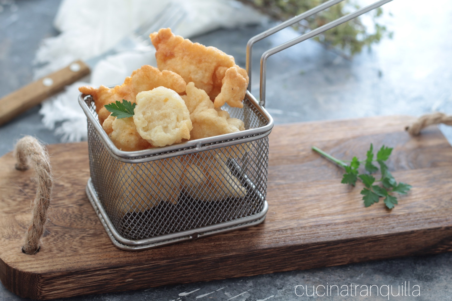 Frittelle al parmigiano