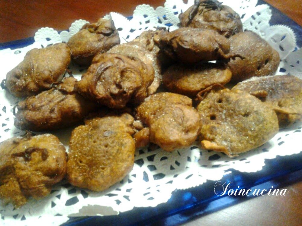 Frittelle con farina di castagne