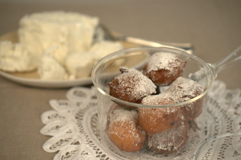 Frittelle con ricotta