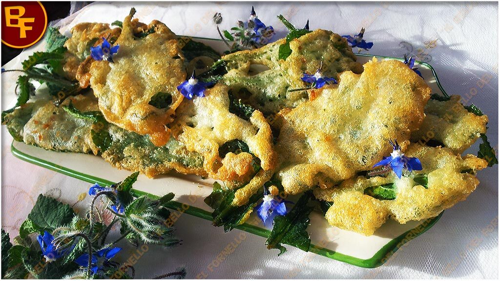 Frittelle di borragine al vino bianco