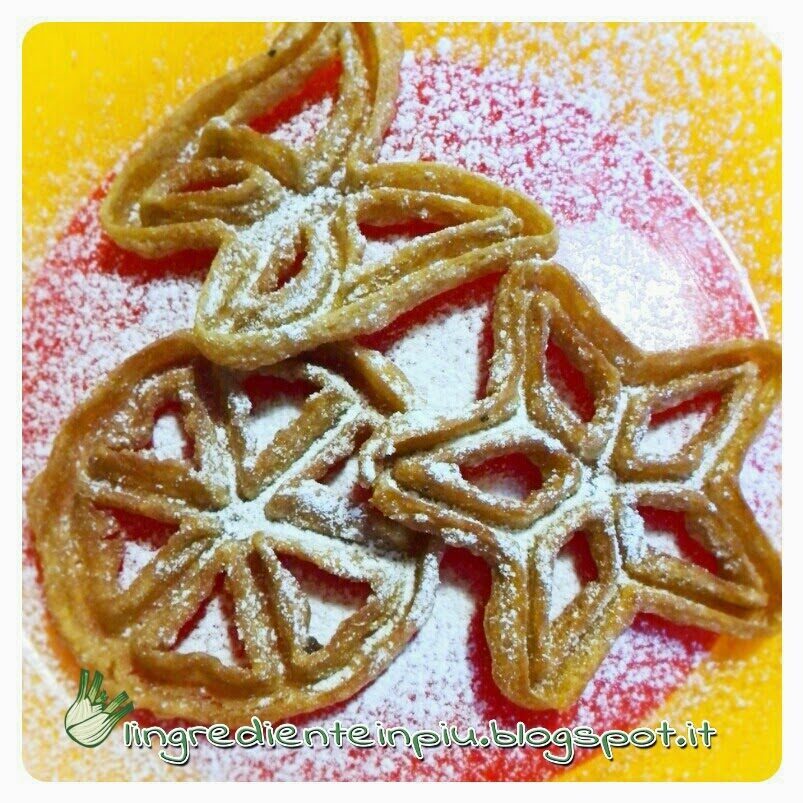 Frittelle di carnevale all’arancia, con zenzero e vaniglia