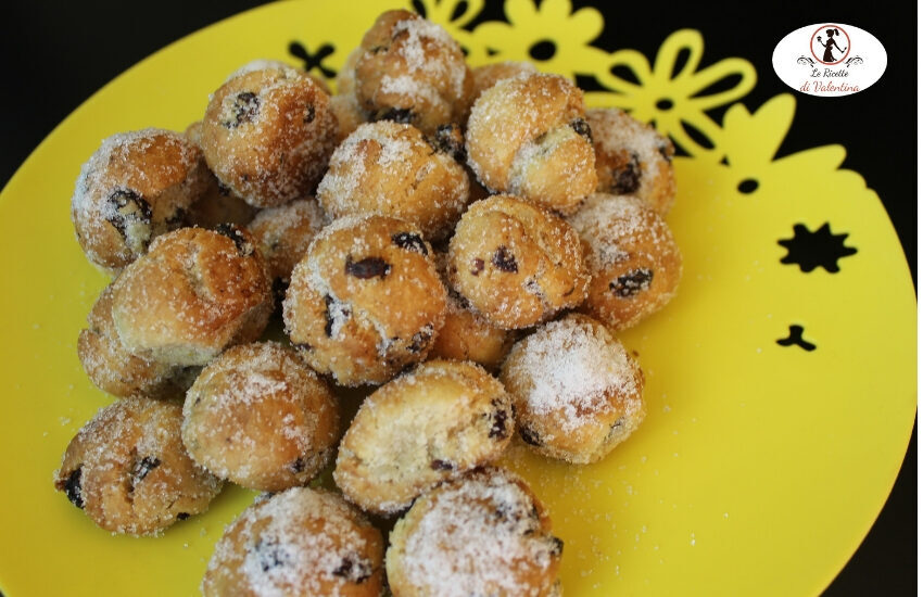 Frittelle di carnevale in friggitrice ad aria
