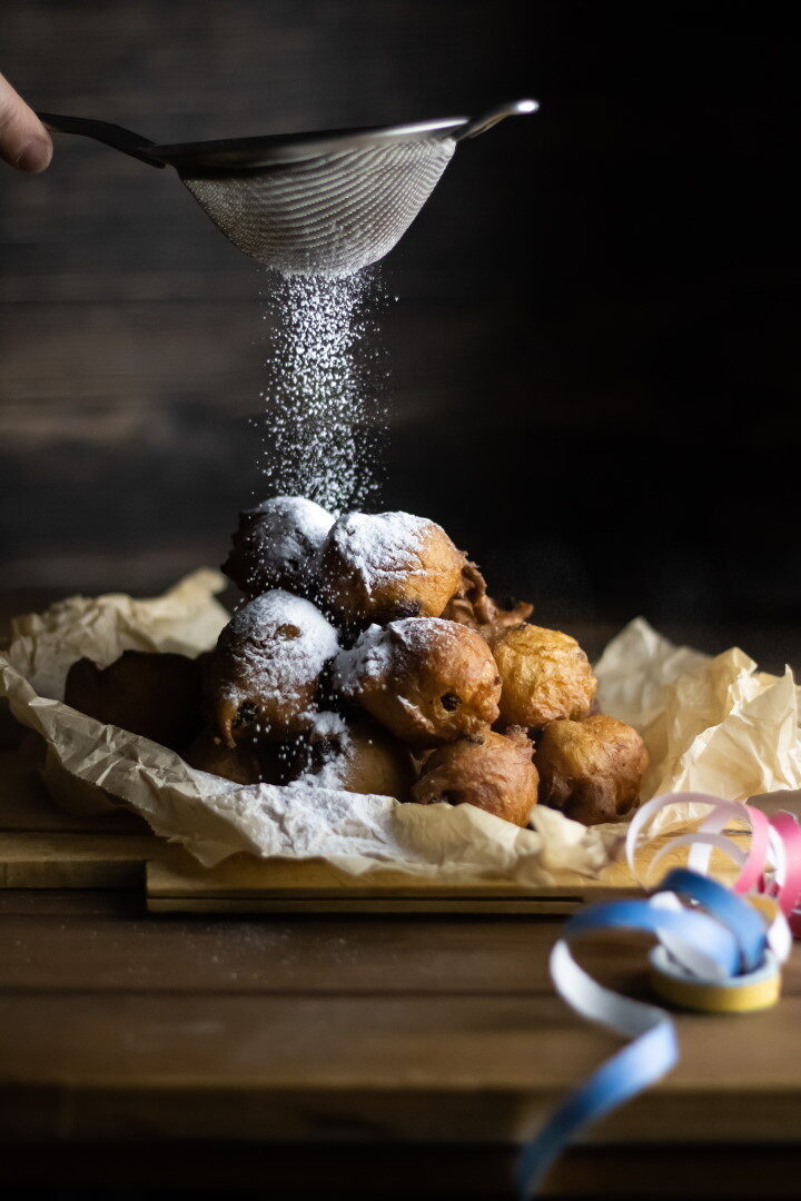 Frittelle di carnevale veneziane (fritole)