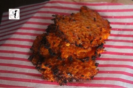Frittelle di carote al sumac in friggitrice ad aria