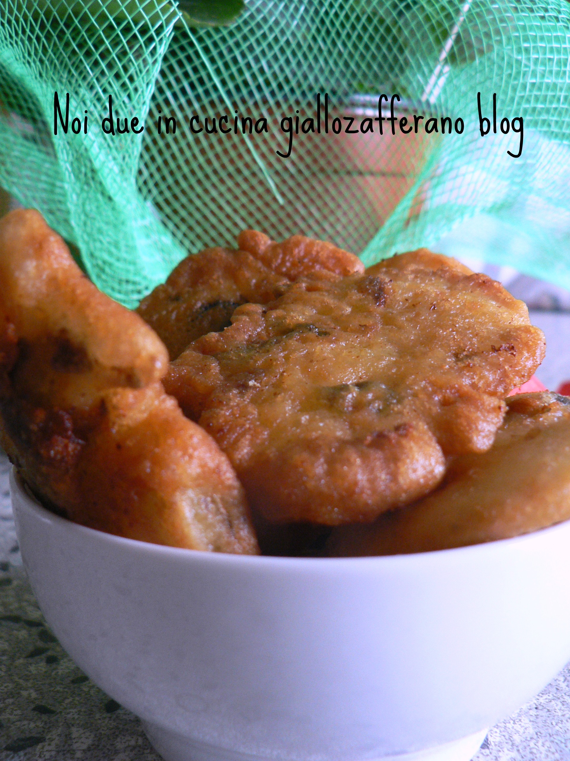 Frittelle di cozze e zucchine