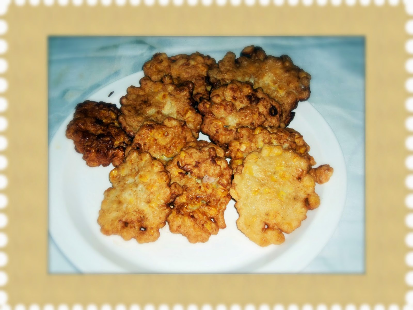 Frittelle di mais dolce