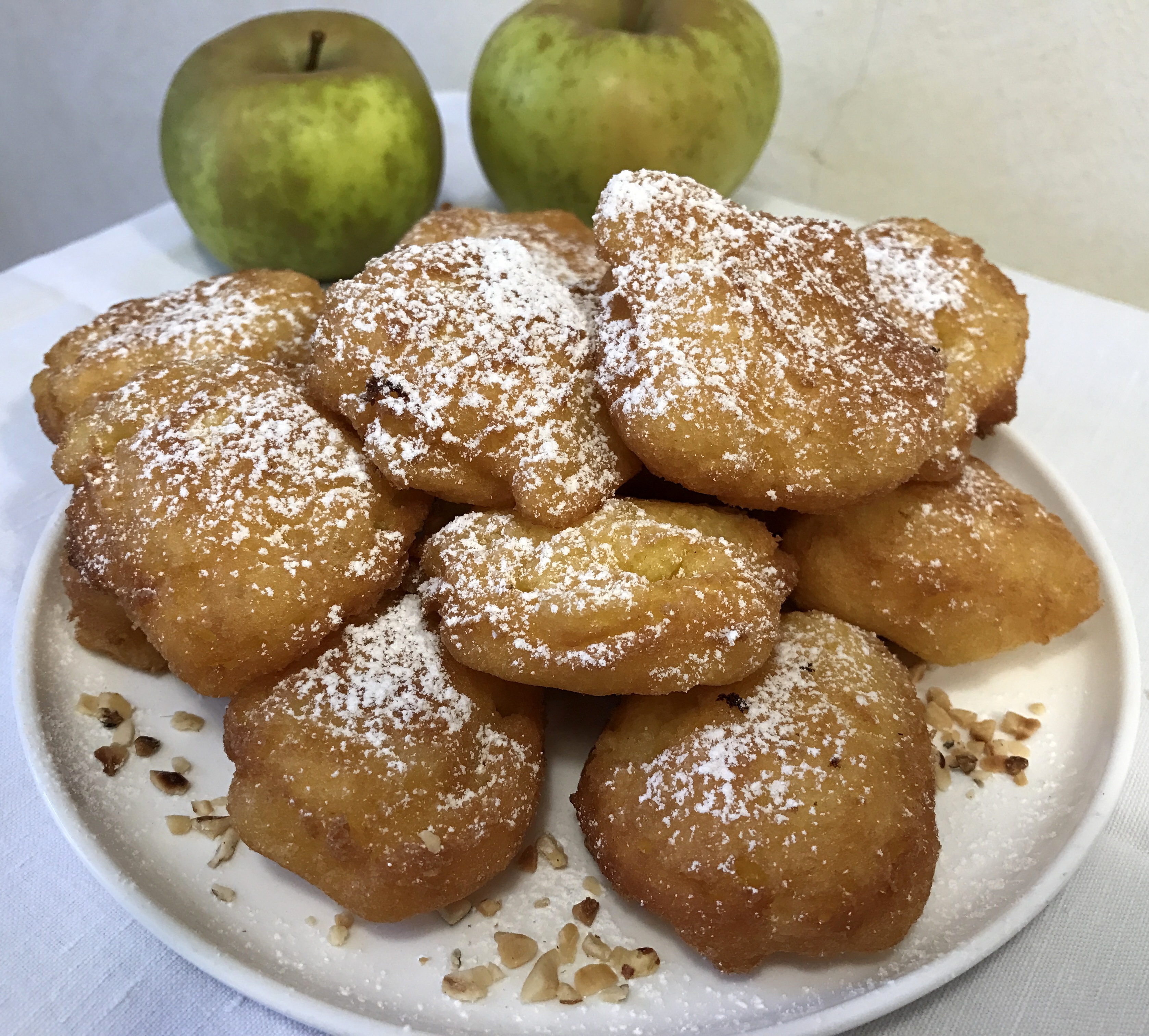 Frittelle di mela e banane