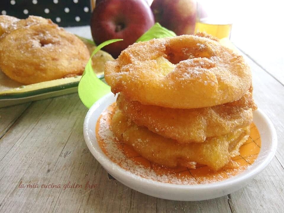 Frittelle di mele a fette