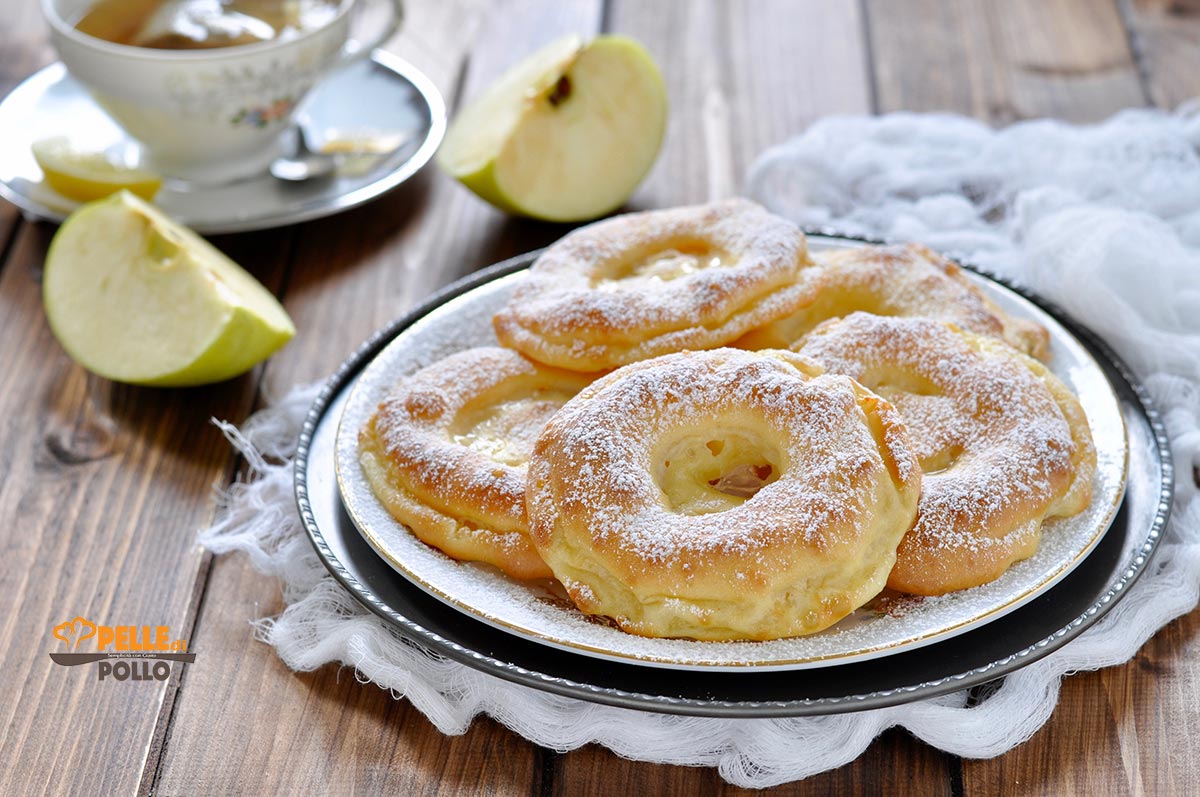 Frittelle di mele al forno
