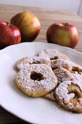 Frittelle di mele al forno