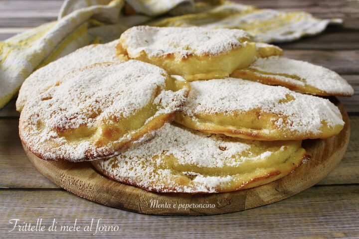 Frittelle di mele al forno