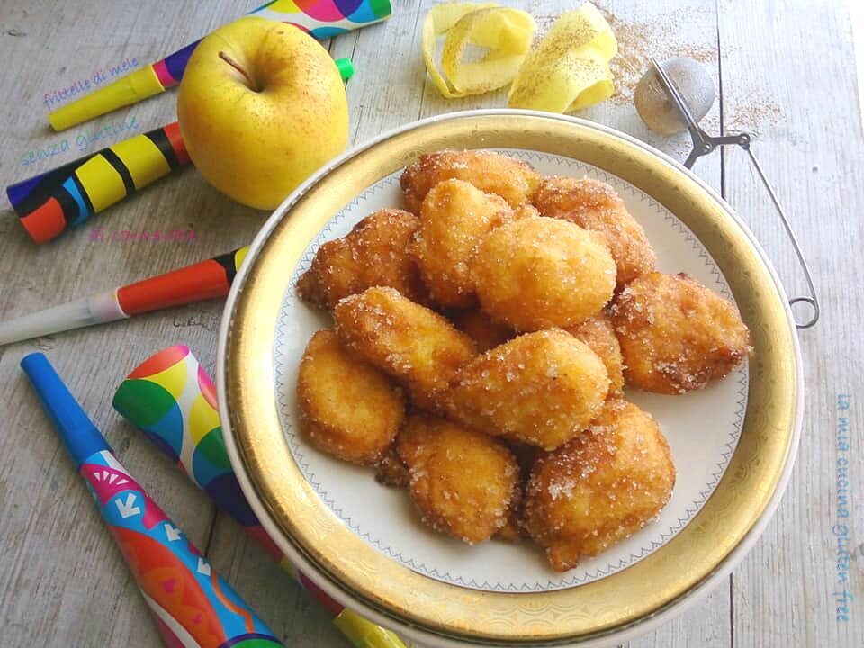 Frittelle di mele senza glutine