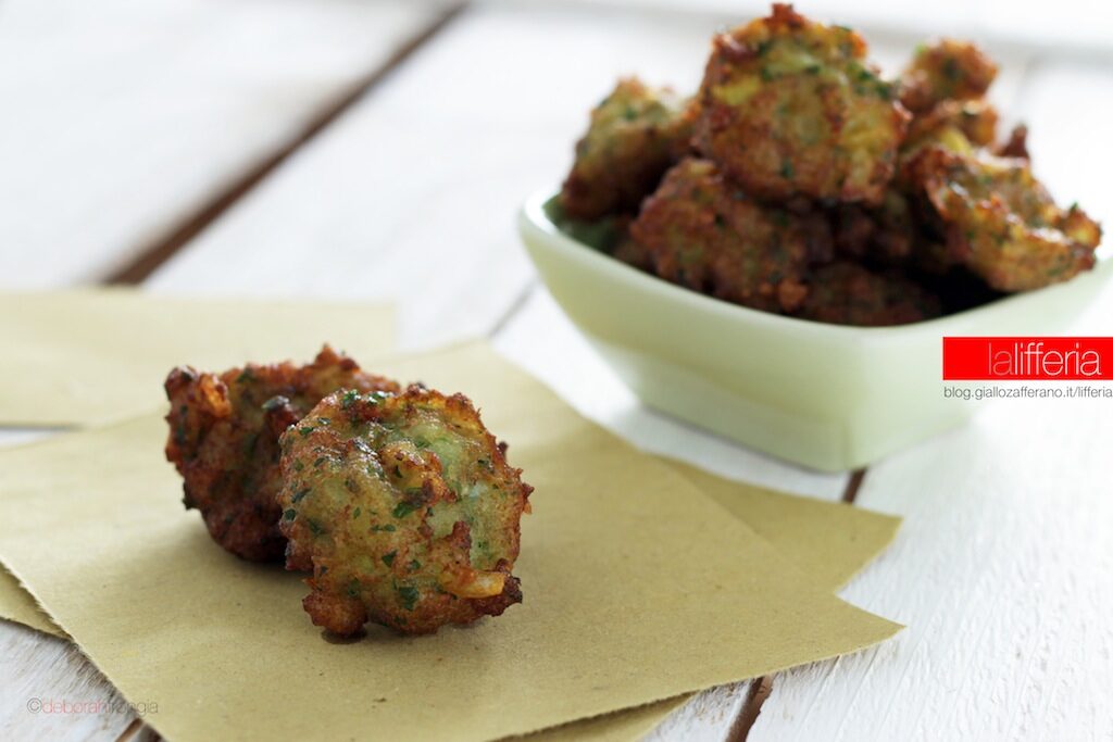 Frittelle di merluzzo, finger food facile