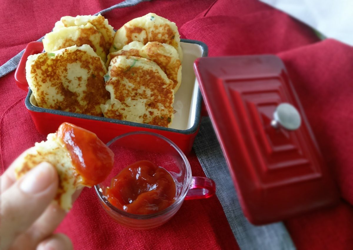 Frittelle di patate lesse