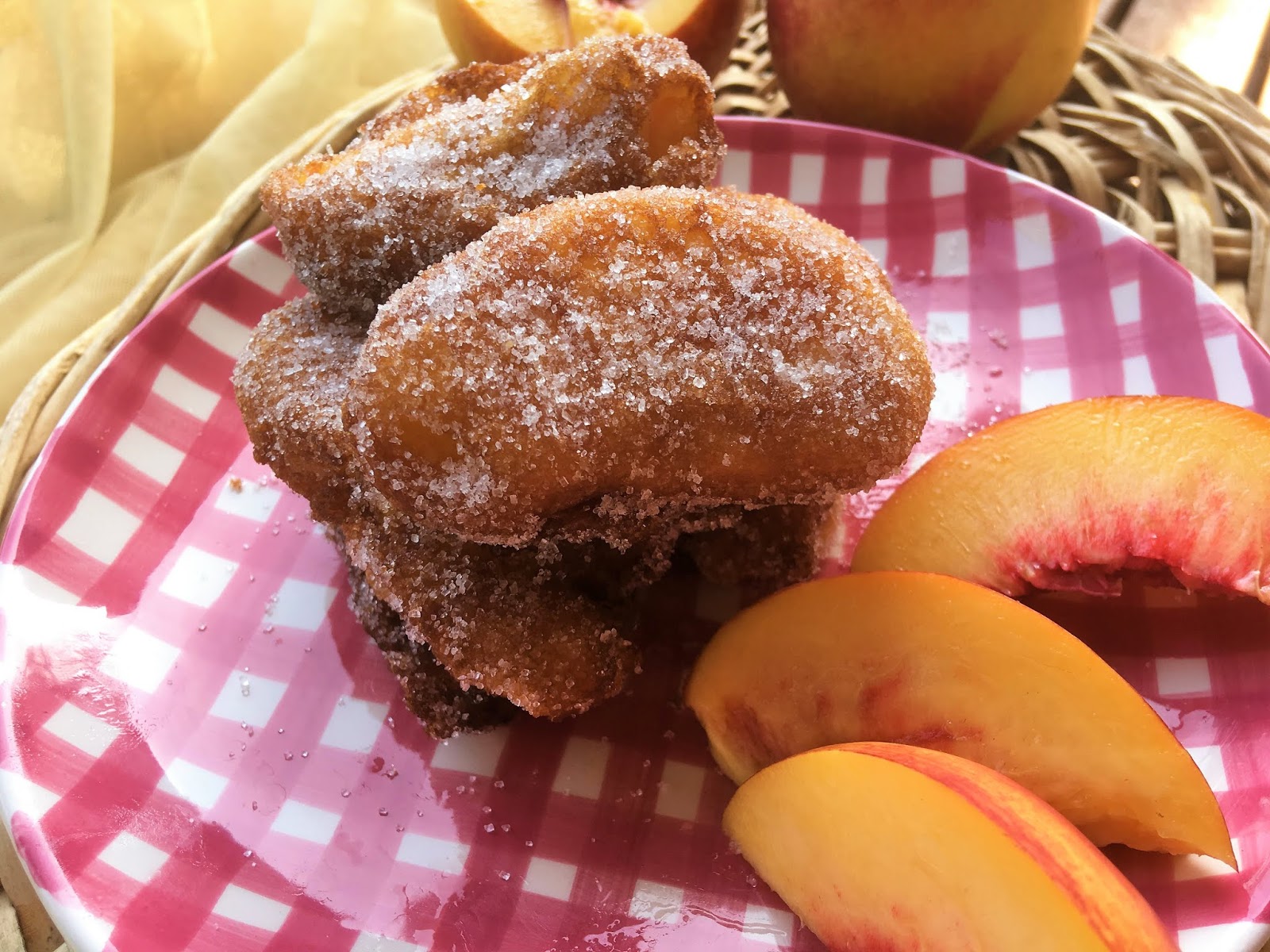 Frittelle di pesche noci