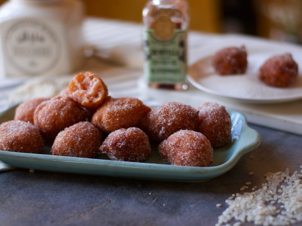 Frittelle di riso di san giuseppe