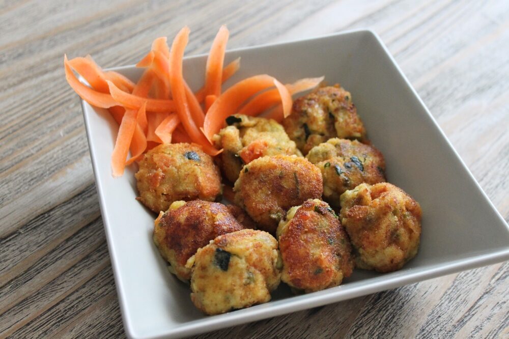 Frittelle di verdure mixate