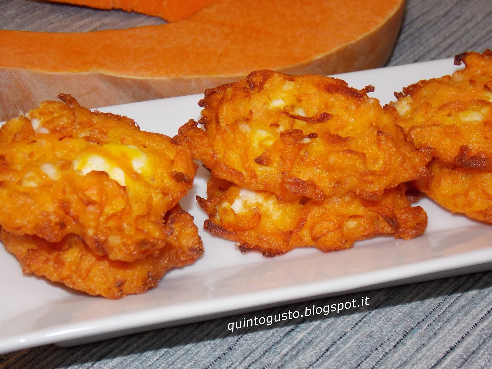 Frittelle di zucca