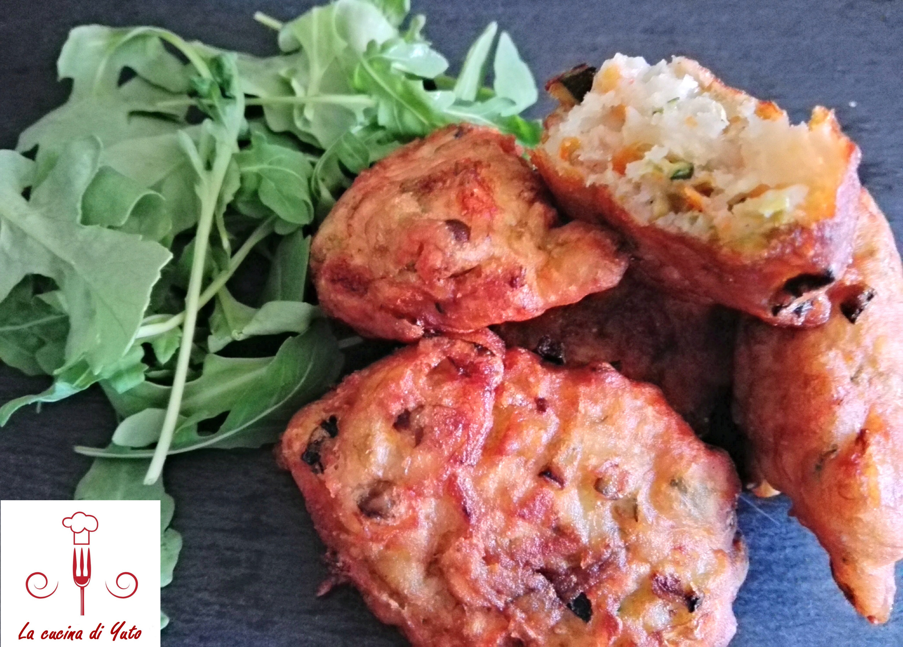 Frittelle di zucchine e capperi
