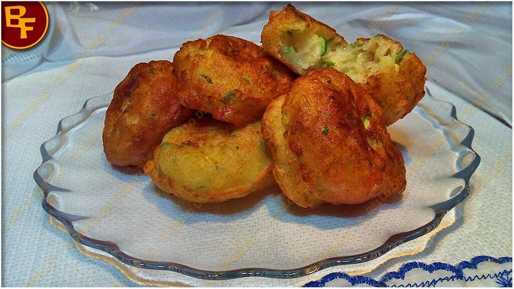Frittelle di zucchine senza lievitazione