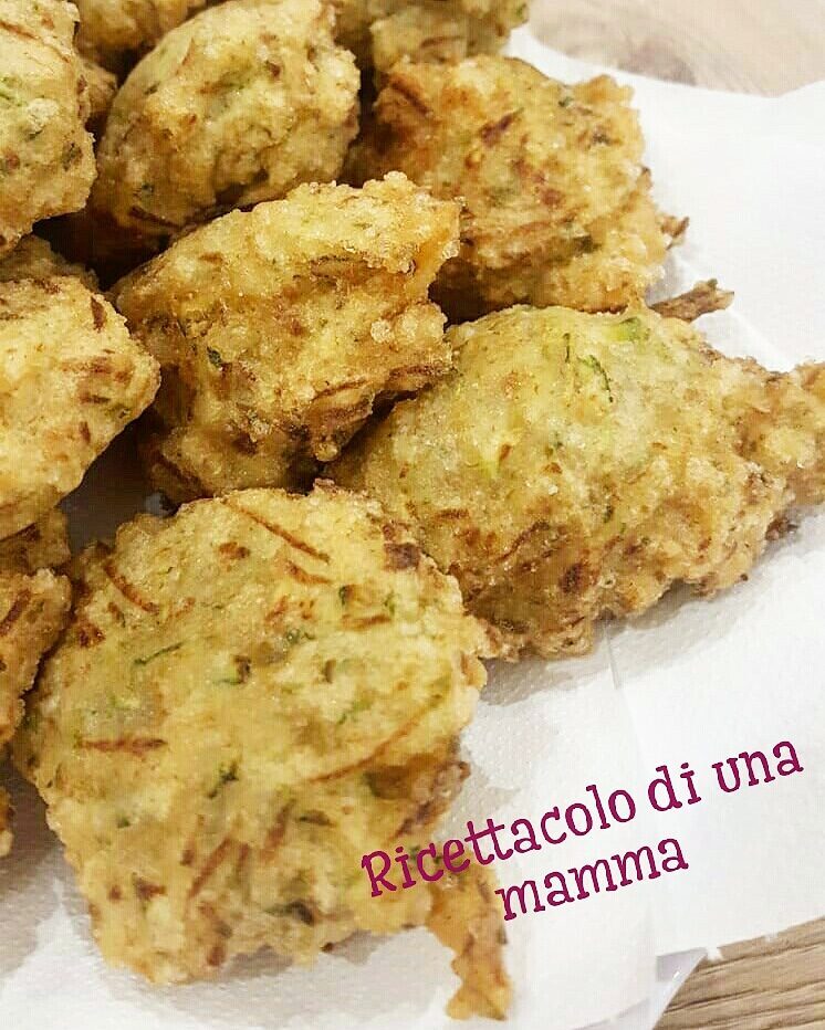 Frittelle di zucchine senza lievito